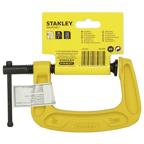 Morsetto strettoio Stanley C MAXSTEEL - mm 75