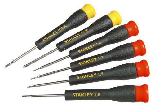 Serie 6 cacciaviti di precisione Stanley STHT0-62631