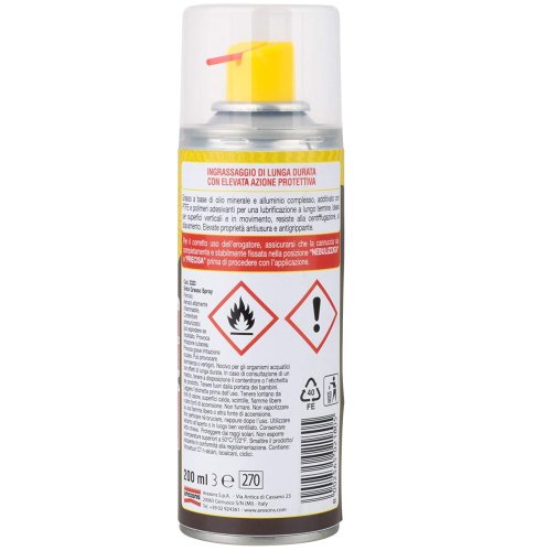 Svitol lubrificante e impermeabilizzante spray Silikon per plastica e  gomma, 400ml [4119]