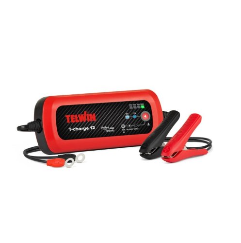 Caricabatterie e mantenitore per auto e moto Telwin T-Charge 12