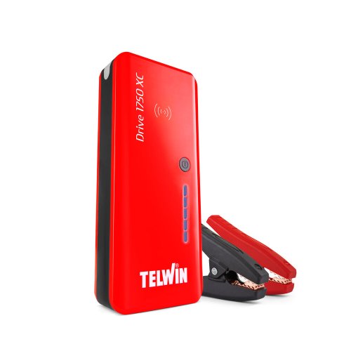 Avviatore di emergenza Telwin Drive 1750XC 12V per moto, auto