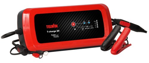 Caricabatterie auto e moto mantenitore 12-24V Telwin T-Charge 20