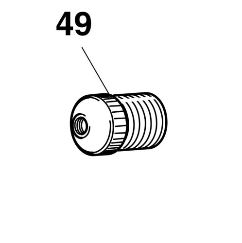 Testina M8 ricambio FAR 711809 per rivettatrice KJ60