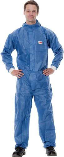 Tuta di protezione repellente 3M 4532+ blu - taglia L