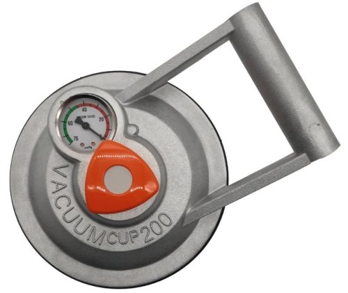 Ventosa sollevamento vetri VACUUM CUP 200 portata 170 Kg