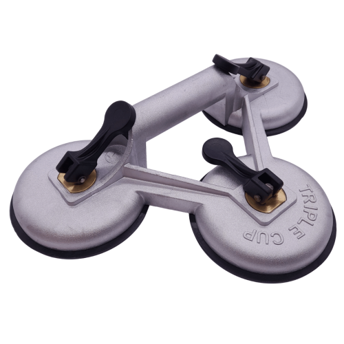 Ventosa sollevamento vetri TRIPLE CUP portata 140 Kg