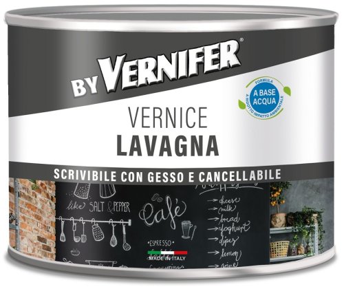 Vernice acrilica all'acqua Vernifer Lavagna 500ml