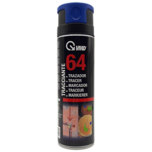 Vernice spray per tracciatura VMD 64 ml500 - colore blu