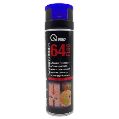 Vernice spray per tracciatura VMD 64 ml500 - colore blu fluo