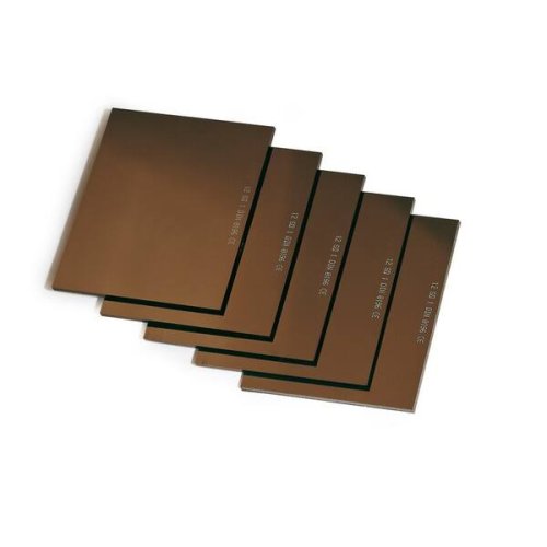 Vetro speculare mm 75x98 DIN10 per maschera saldatore Sacit Lux Gold