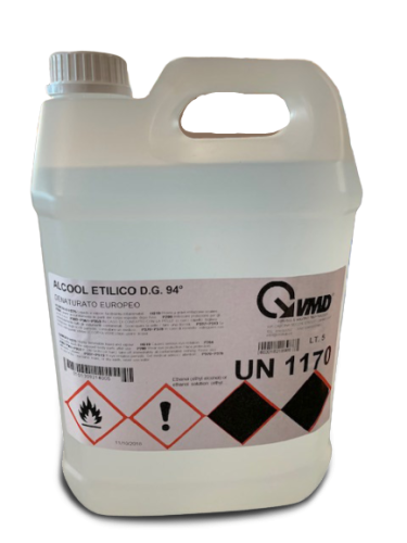 ALCOOL ETILICO VMD 323 DENATURATO 94% lt 5