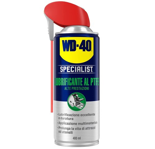 WD40 lubrificante spray PTFE alte prestazioni 400ml