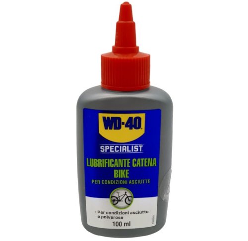 WD40 BIKE lubrificante catena bicicletta condizioni asciutte 100ml