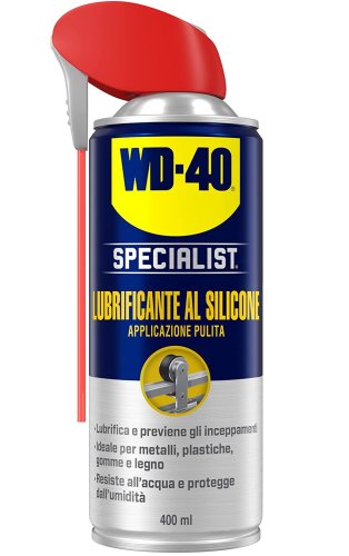 WD40 Specialist lubrificante spray al silicone applicazione pulita ml400