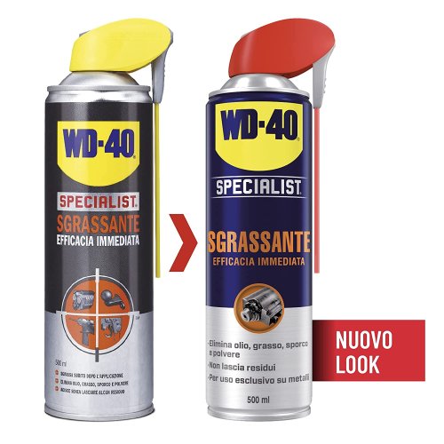 WD40 sgrassante spray efficacia immediata 500ml