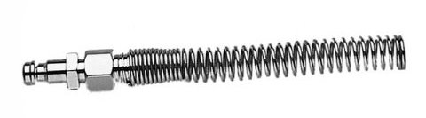 Innesto aria compressa con molla per rubinetto rapido ø mm 6x8