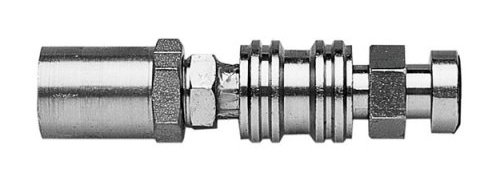 Rubinetto rapido aria compressa attacco baionetta tubo ø mm 8x17