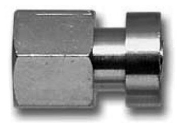 Testina a baionetta aria compressa filetto femmina 1/4"