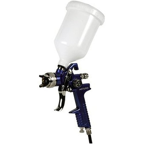 Aerografo serbatoio in plastica Asturo H-827 ugello ø mm 1,4
