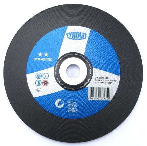 Disco sbavatura e sgrossatura metalli Tyrolit Standard ø mm 230x6x22,2