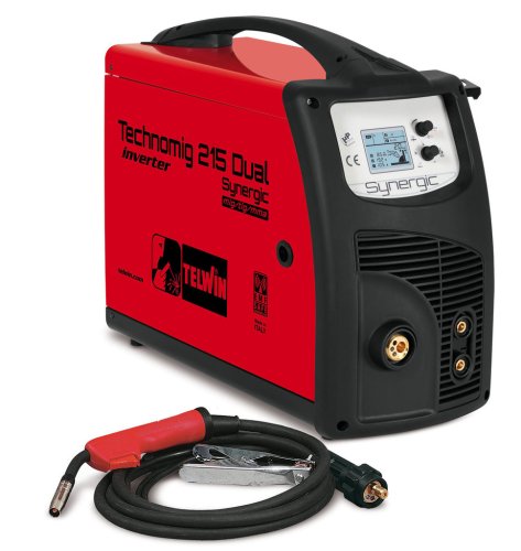 Saldatrice inverter Telwin Technomig 215 Dual S