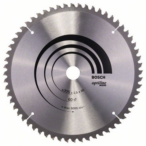 Lama circolare Bosch Professional ø mm 305 z60 ø 30 taglio legno