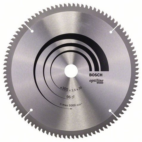 Lama circolare Bosch Professional ø mm 305 z96 foro ø 30 taglio legno