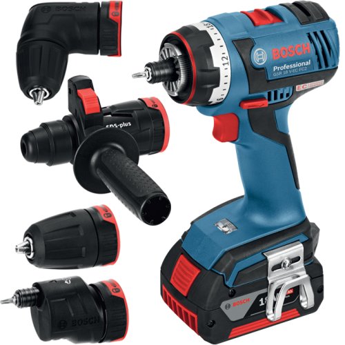 Trapano avvitatore doppia batteria 5Ah Bosch GSR 18 V-60 FC