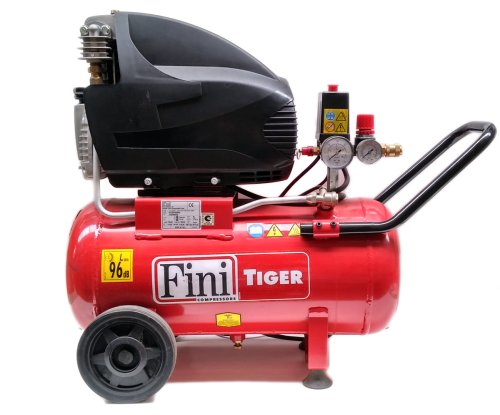 Compressore aria monofase 230V 2Hp da 24 litri Fini Tiger M265