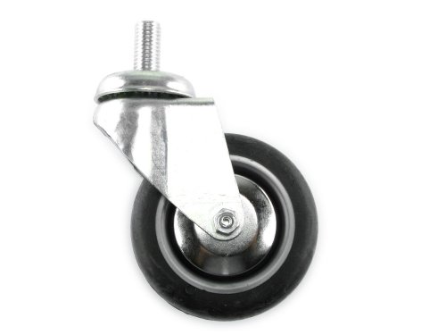 Ruote in gomma Rocarr 602 con perno filettato - ø mm 40