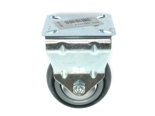 Ruote in gomma Rocarr 622 piastra fissa - Diam. mm 40