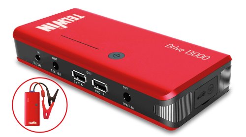 Avviatore autoveicoli portatile 12V compatto Telwin DRIVE 13000