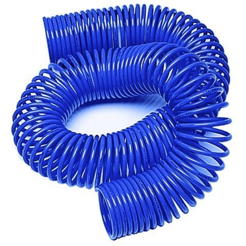 Tubo spirale blu aria compressa MT30 ø mm 6x8