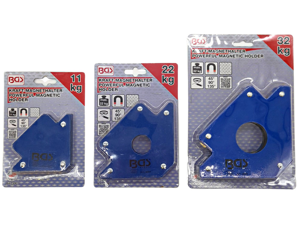 Squadra magnetica per saldatura Fermec BGS - portata Kg 11 - Cod. BGS3007 -  ToolShop Italia