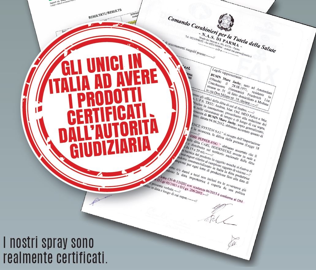 Penna Spray al Peperoncino Antiagressione DIVA®