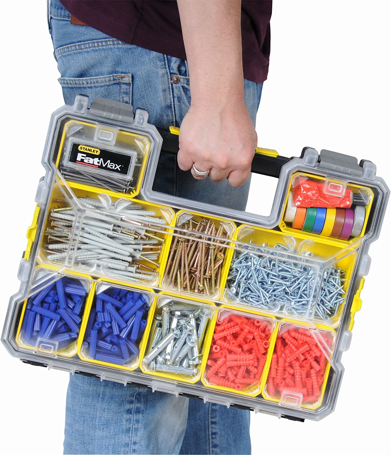 Organizer valigetta porta minuteria Stanley PRO FATMAX 1-97-519 (versione  bassa) - Cod. 1-97-519 - ToolShop Italia