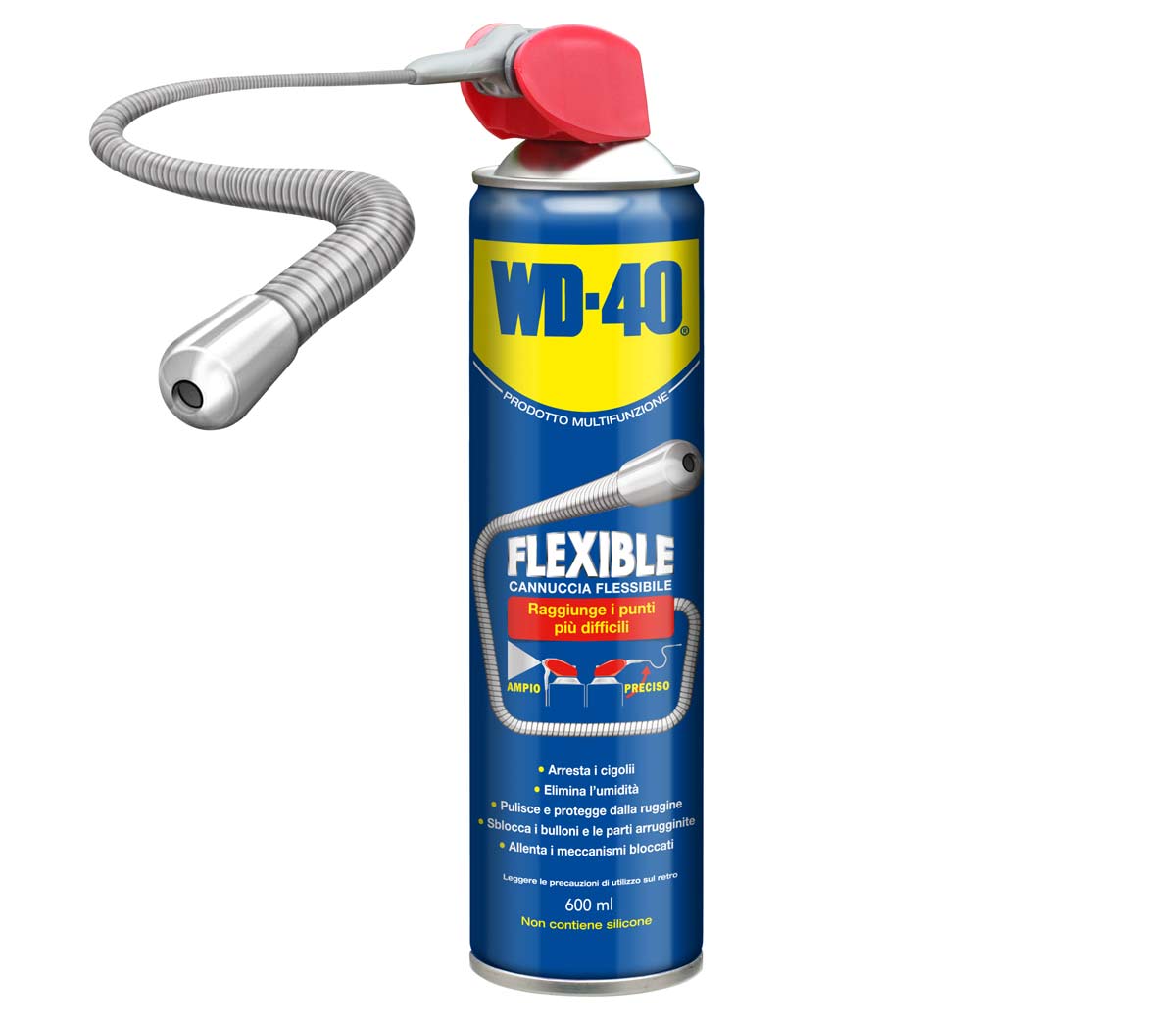 WD-40 LUBRIFICANTE SBLOCCANTE SPRAY 400ML DOPPIO EROGATORE