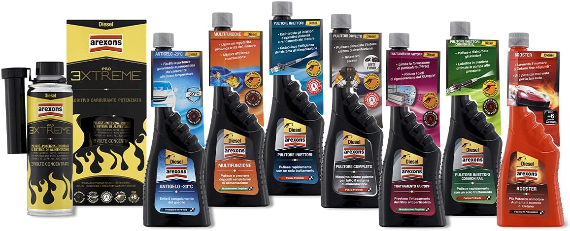 Additivo Diesel Trattamento Fap/Dpf Arexons 9800 ml250 - Cod. 9800