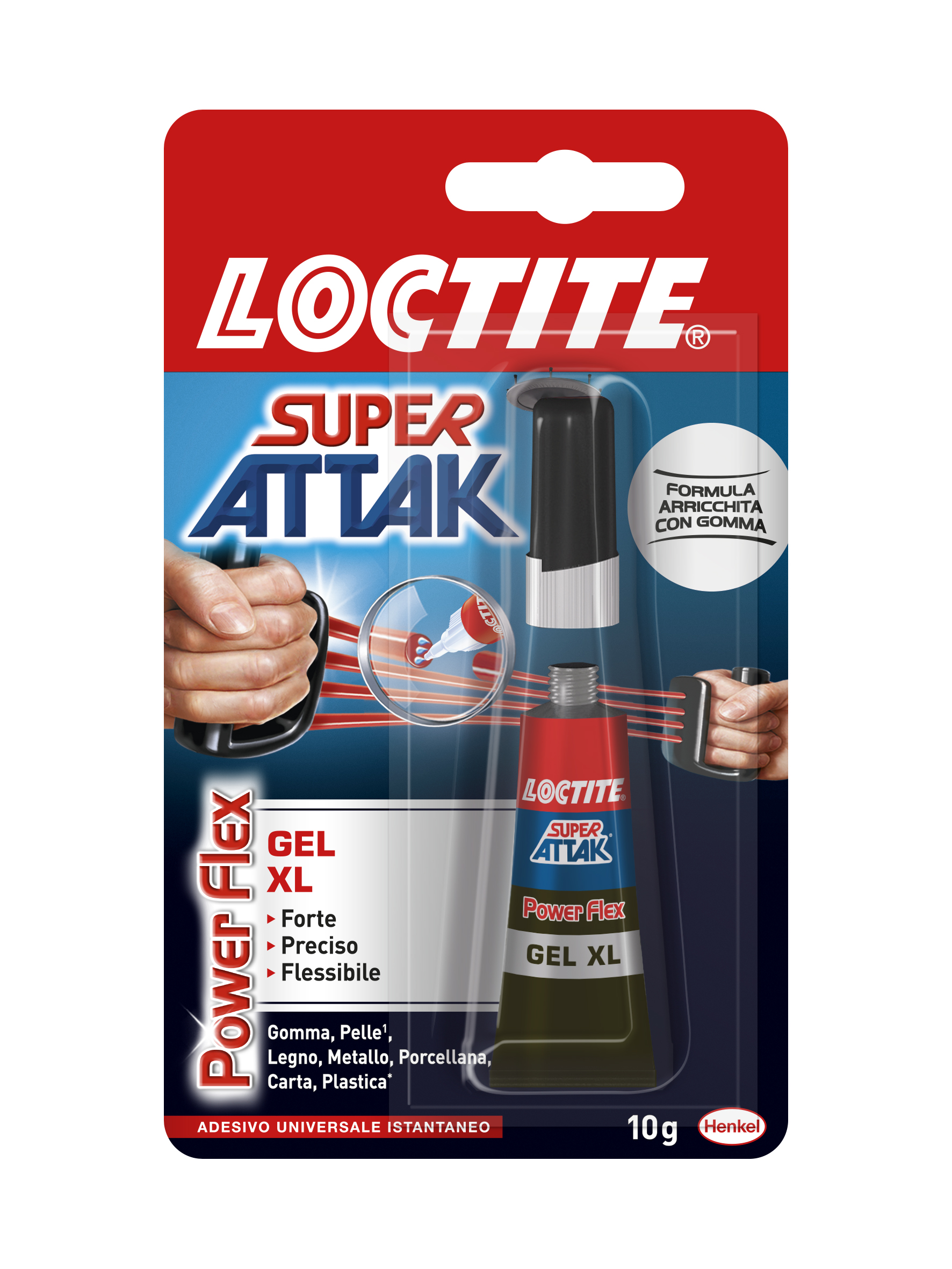 Loctite Super Attak Power Flex Gel 10 gr Italia