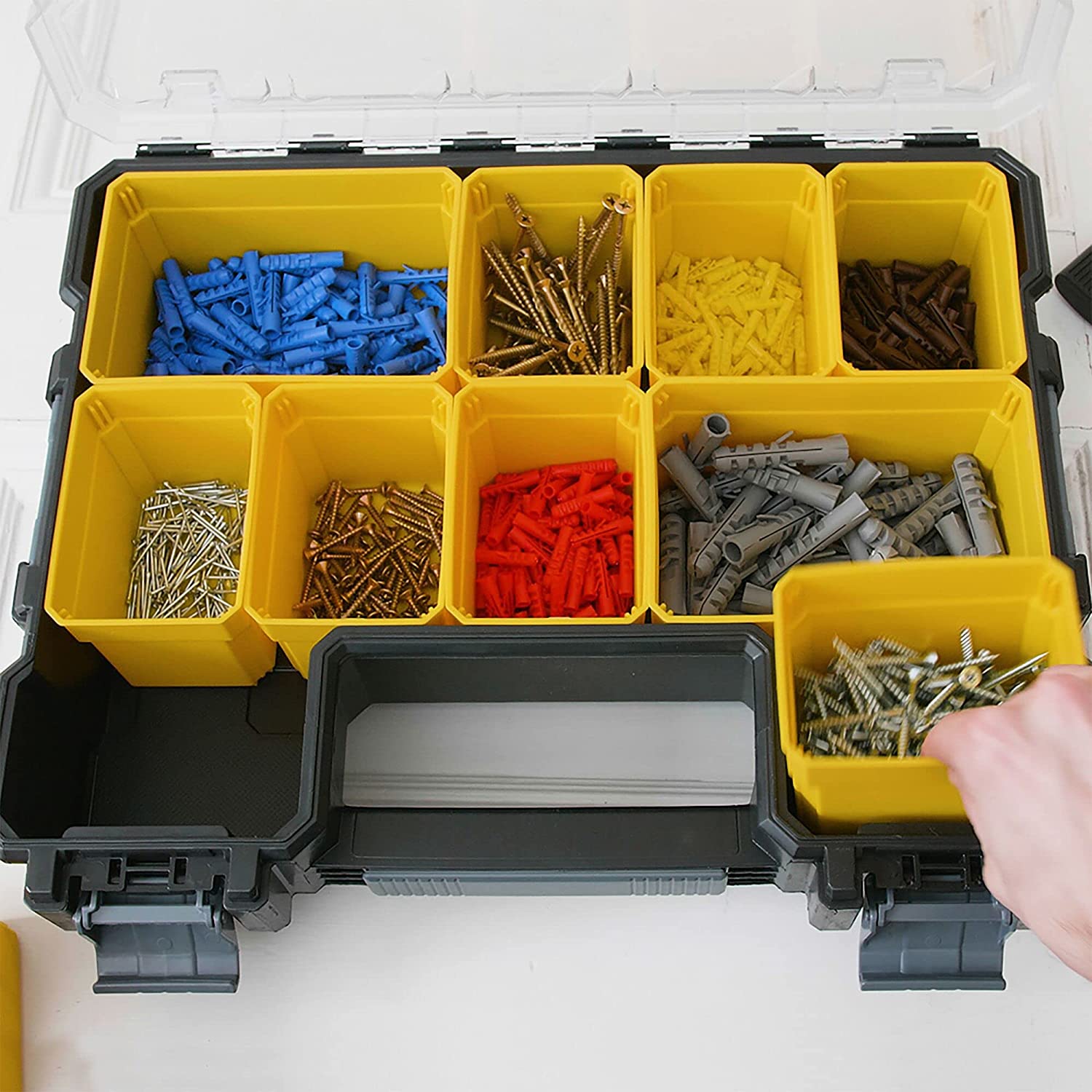 Valigetta Porta Minuteria Viti Organizer FatMax Stanley - Bricolfer