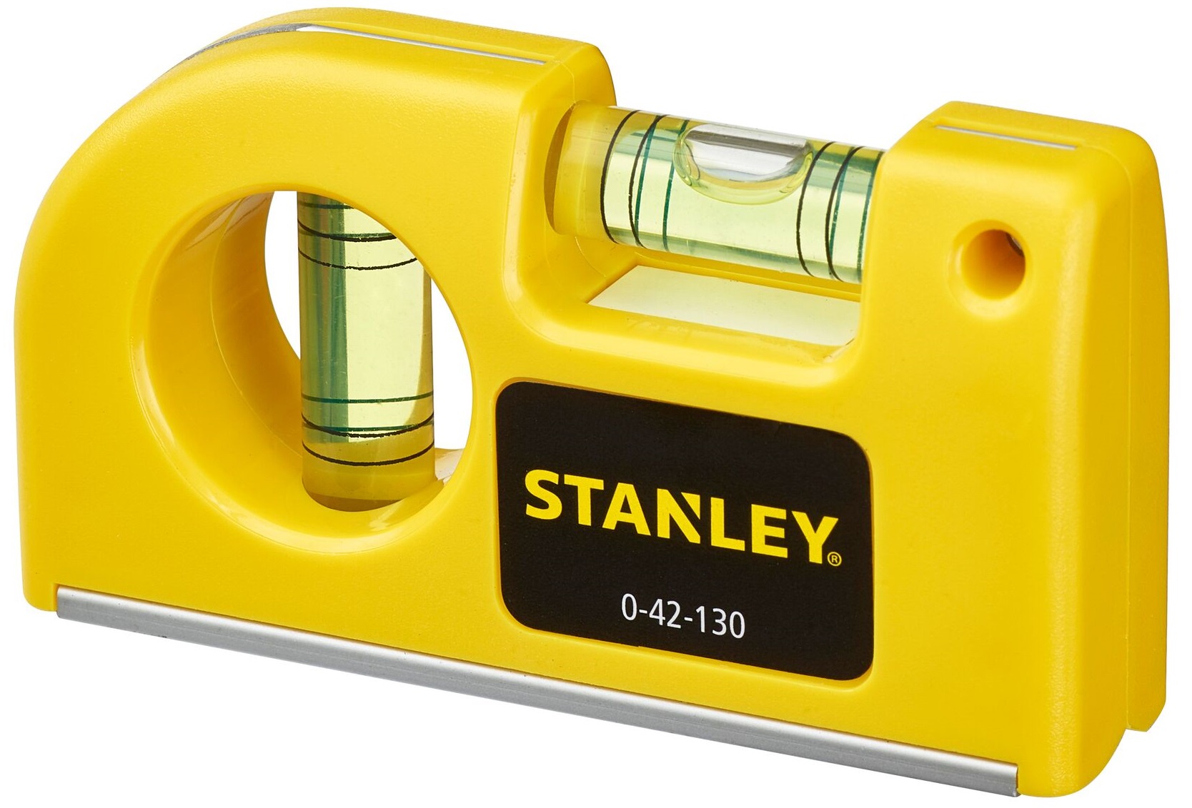 Livella tascabile a 2 bolle Stanley 0-42-130 - Cod. 0-42-130 - ToolShop  Italia