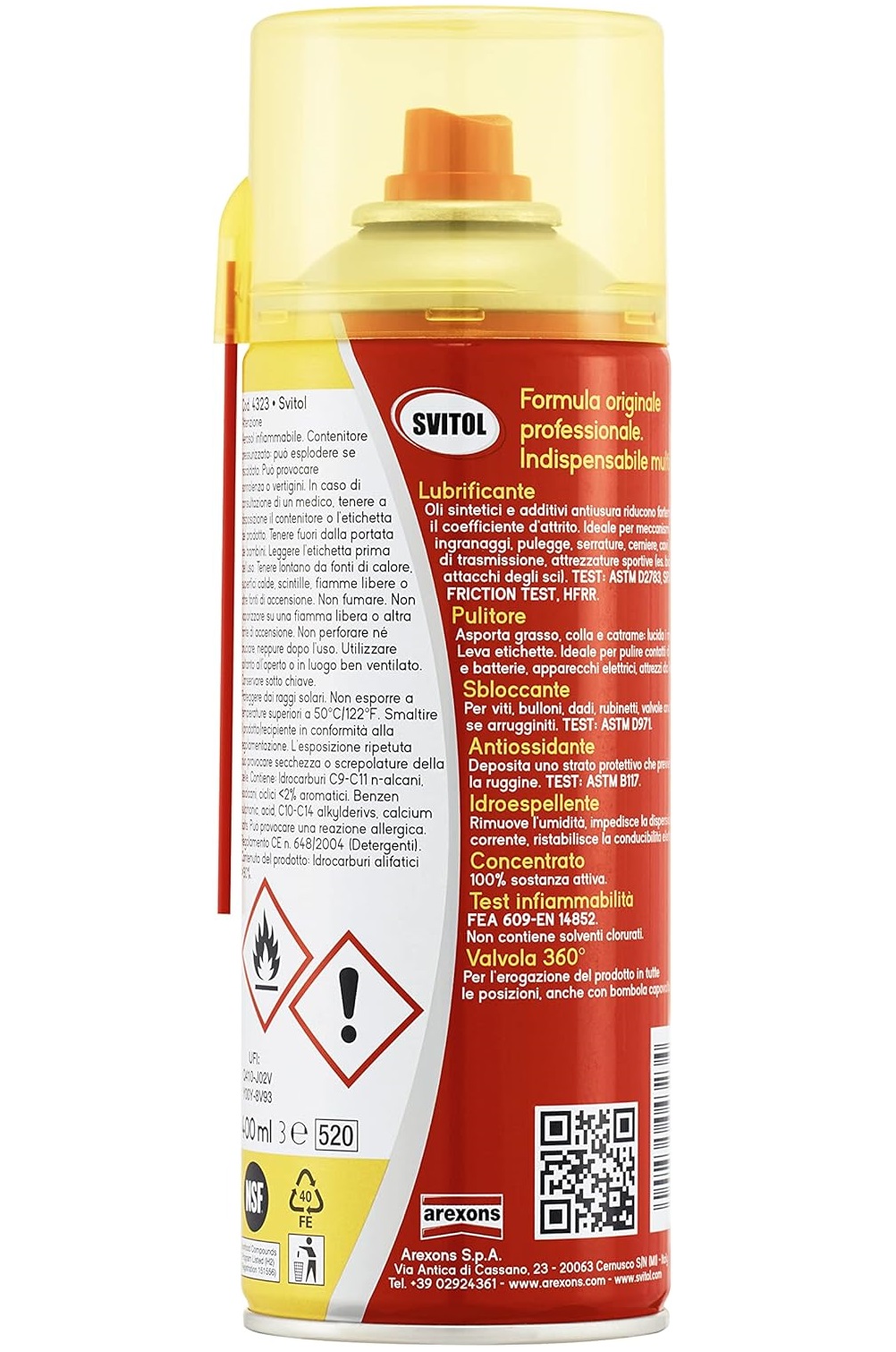 Svitol lubrificante multifunzione spray ml 400 - Cod. 4323 - ToolShop Italia